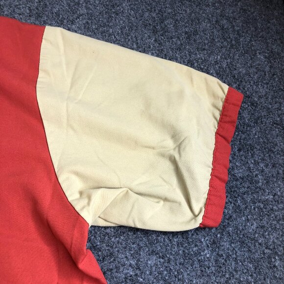 Cruisin USA Shirt Mens 2XL XXL Bowling Short Sleeve Flamingo Dice Button Camp - Picture 11 of 12